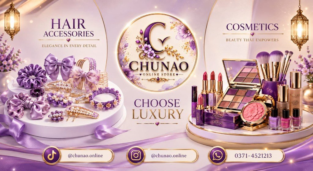 CHUNAO Online Store — Hair Accessories & Cosmetics