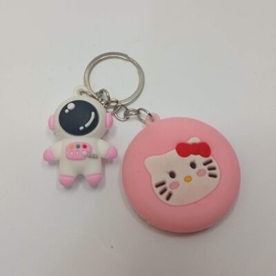Double character keychain